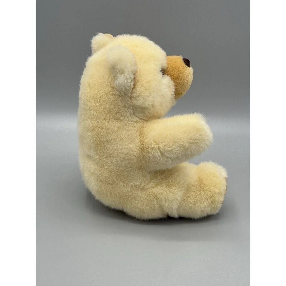 Beige Brown Polar Bear Plush 11